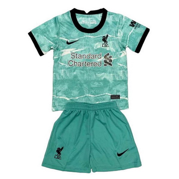 Camiseta Liverpool 2ª Niños 2020/21 Verde